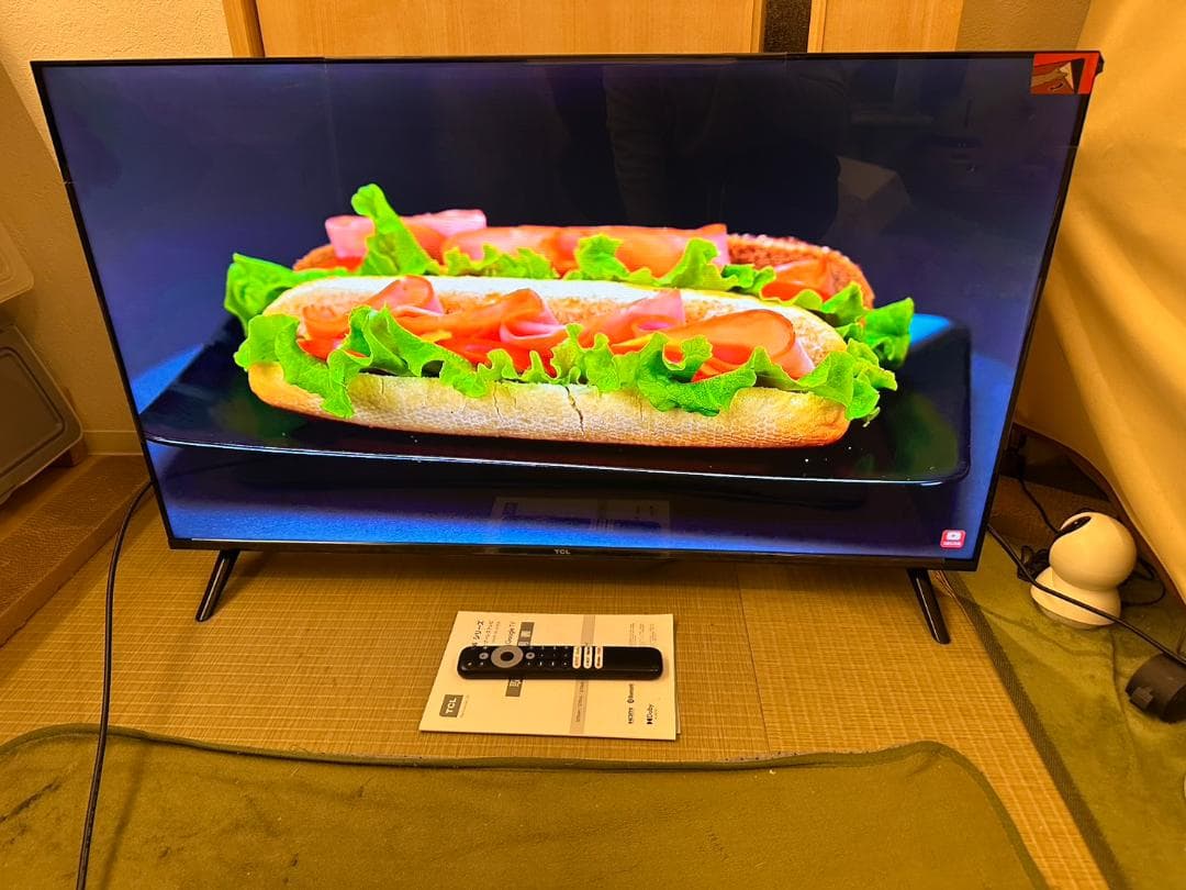 24年製未使用近！TCL　40S54H　スマートテレビ　チューナーレス　40型