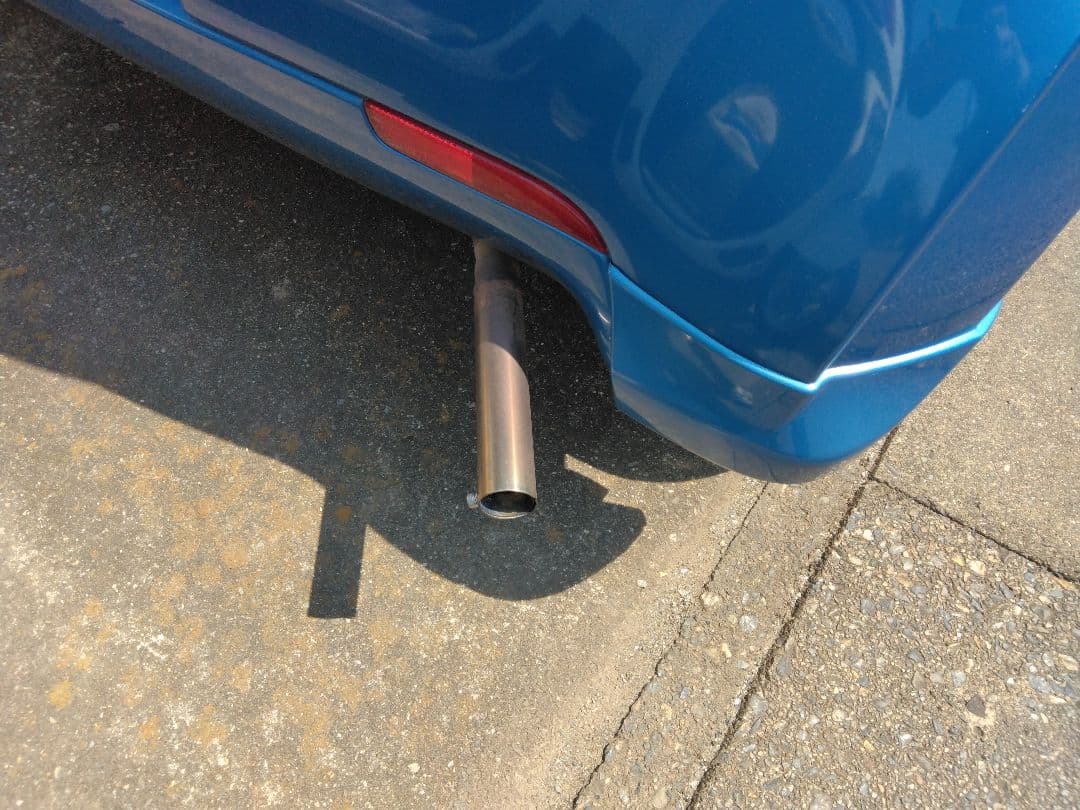 スバルR2 　タイコ無し加工マフラー！