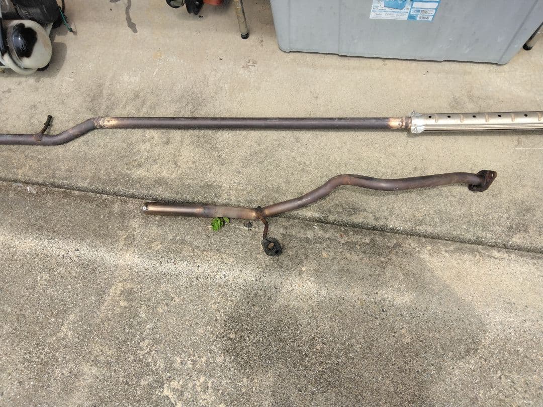 スバルR2 　タイコ無し加工マフラー！
