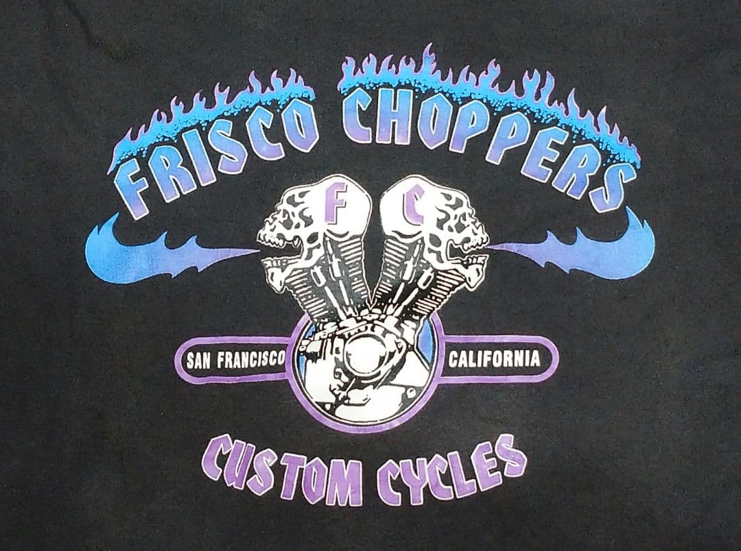 古着 フリスコチョッパーズ 当時物 ブルーフレイム ヴィンテージ