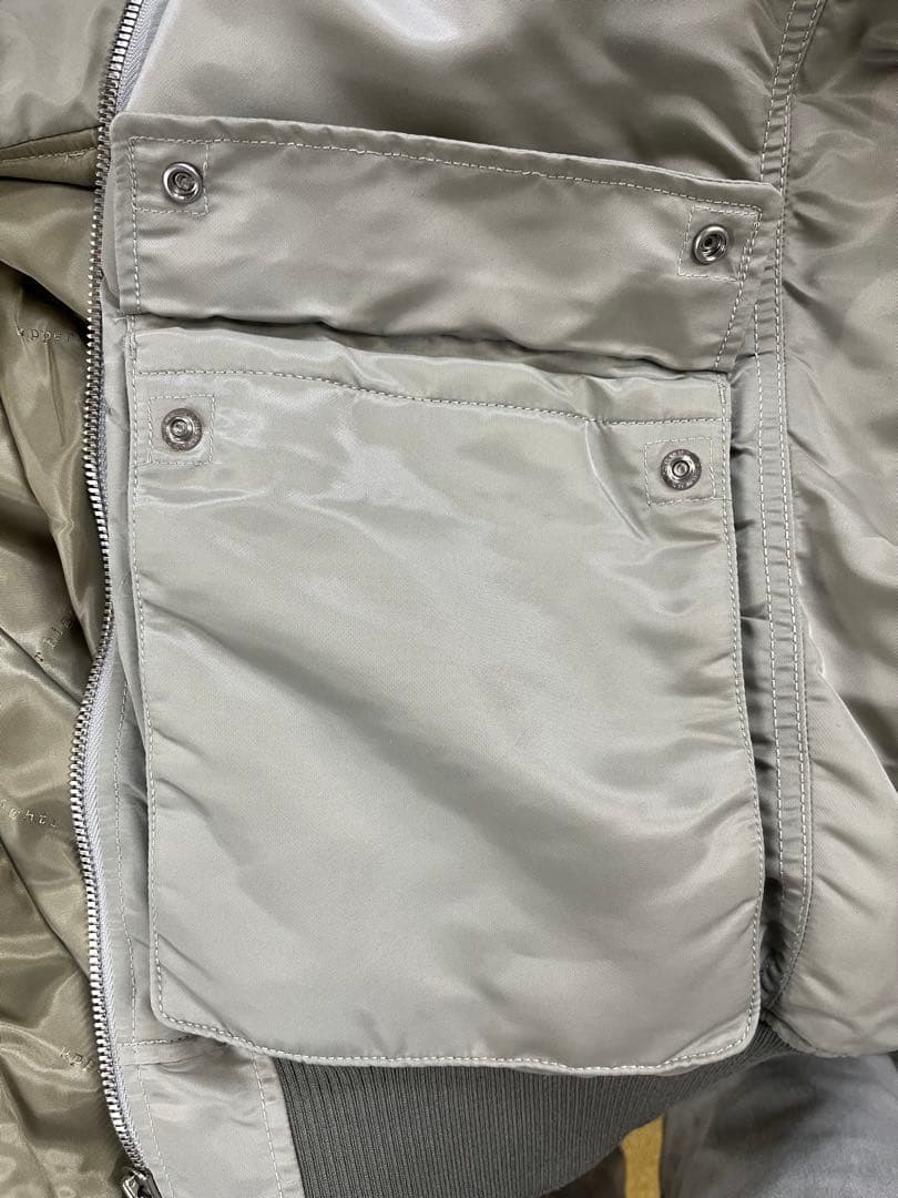 upper hights アッパーハイツ MA-1 グレージュ ジャケット