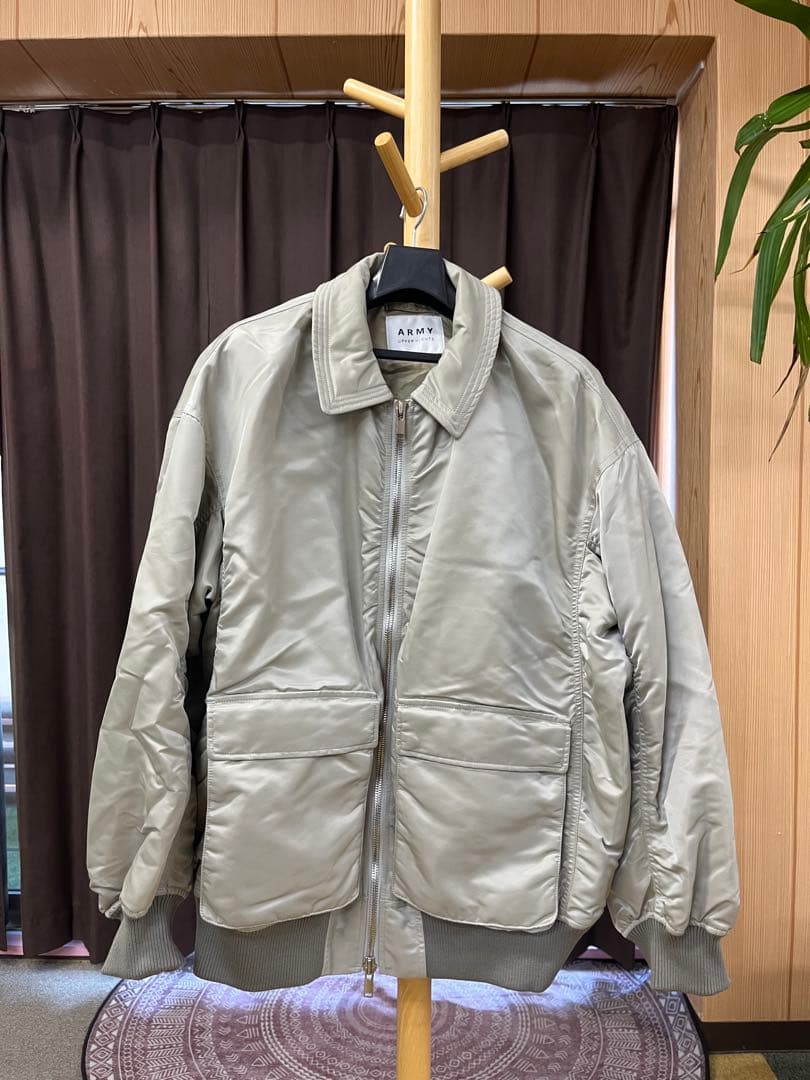 upper hights アッパーハイツ MA-1 グレージュ ジャケット