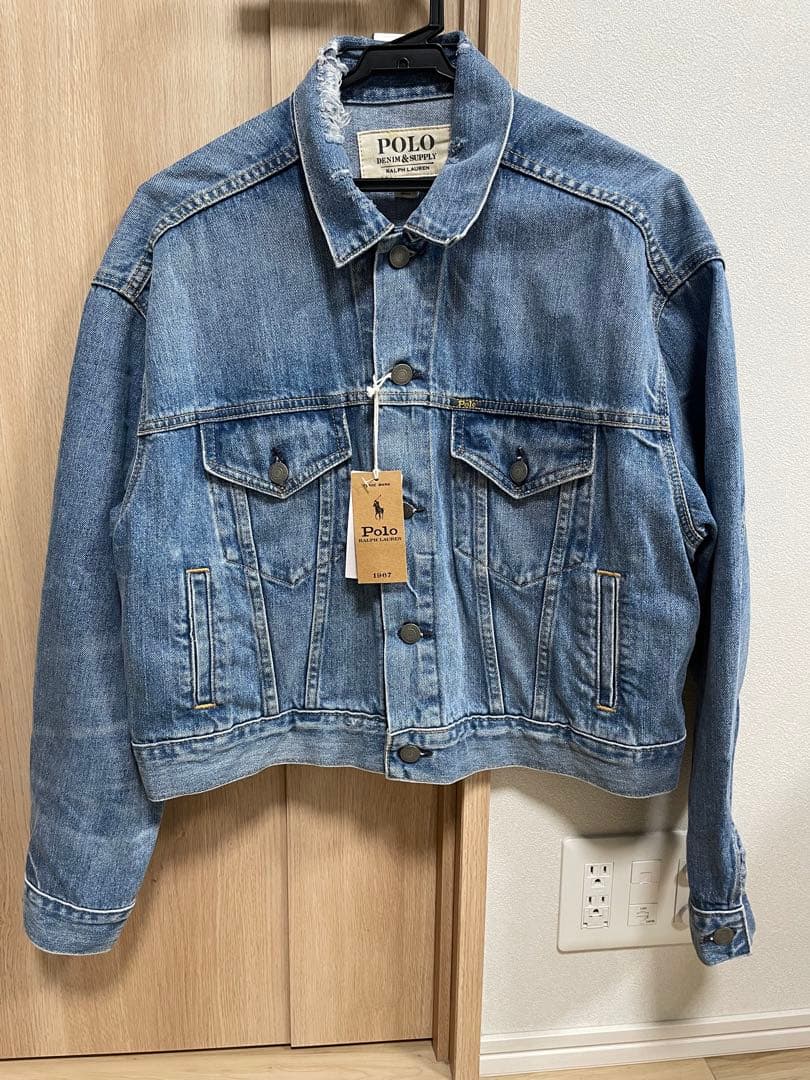 【新品未使用】ポロラルフローレン デニムジャケット　Gジャン　オーバーサイズ