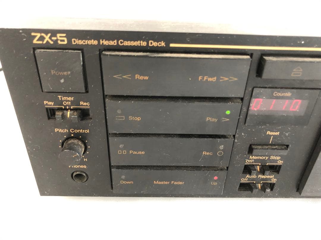 ナカミチ　Nakamichi　zx-5　カセットデッキ(I4)