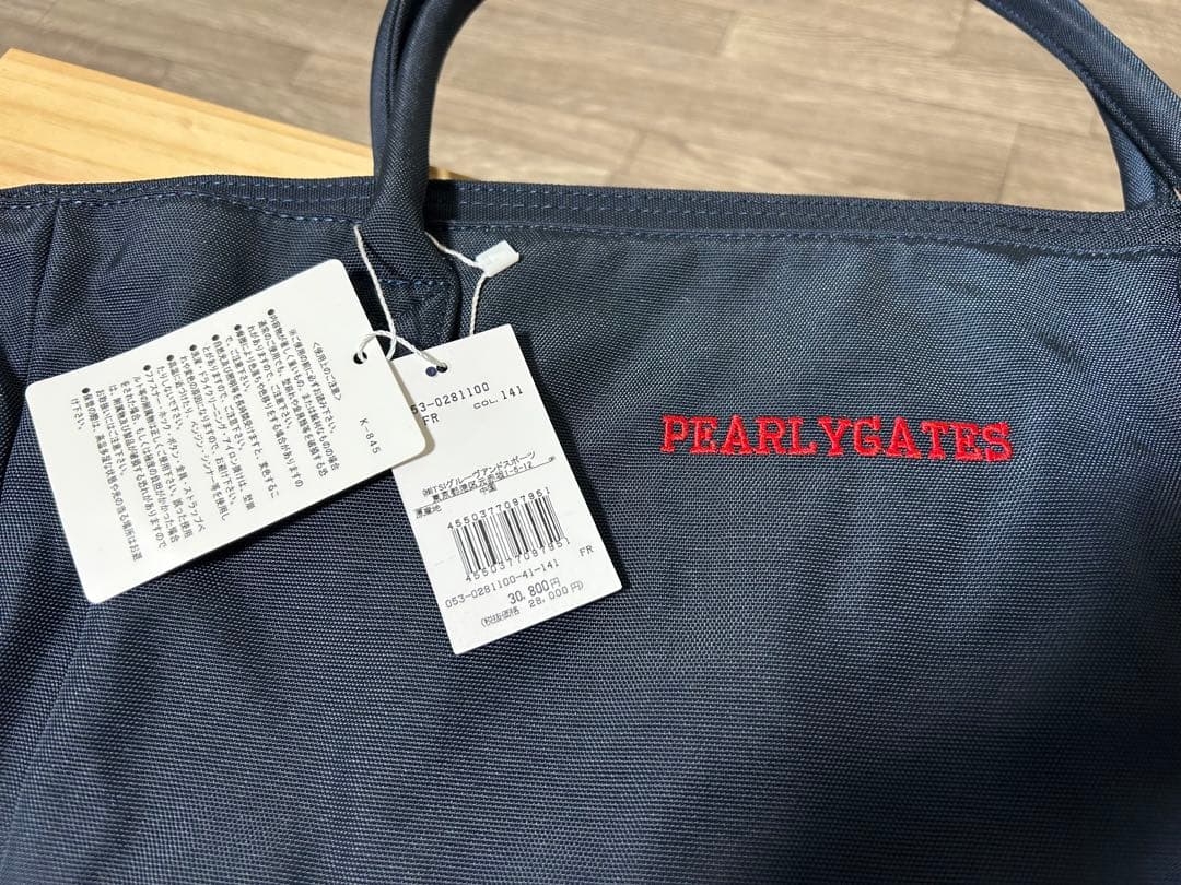 PEARLY GATES パーリーゲイツ　ゴルフバック　ビックサイズ新品タグ付
