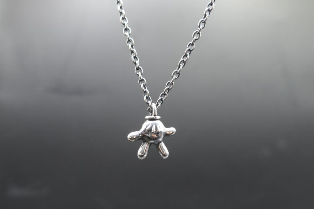 未使用　ジャムホームメイド　×　ディズニー　ミッキーハンド　ネックレス　コラボ