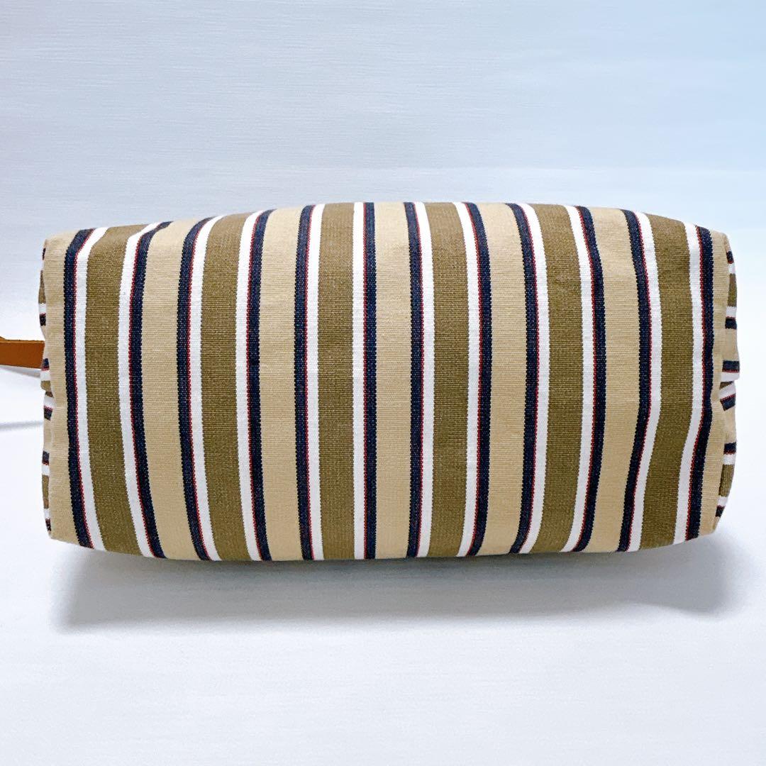 未使用級✨イルビゾンテ✨トートバッグ ショルダー 2way マルチストライプ