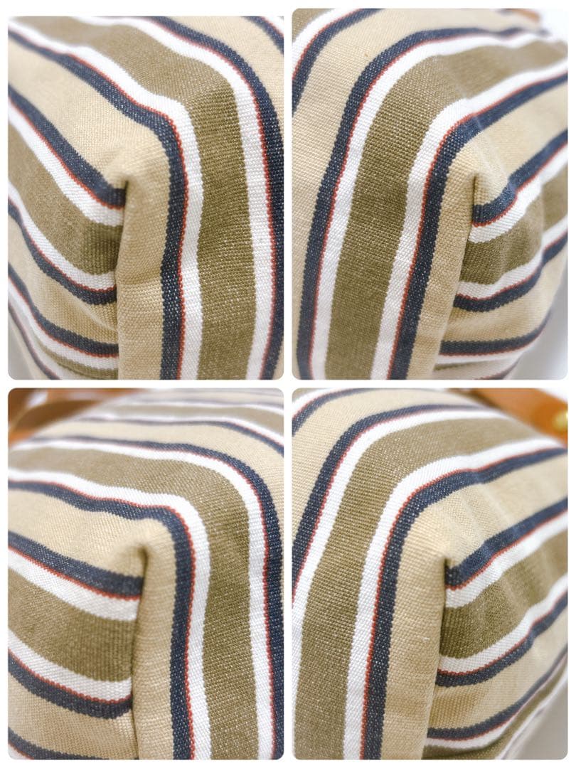 未使用級✨イルビゾンテ✨トートバッグ ショルダー 2way マルチストライプ