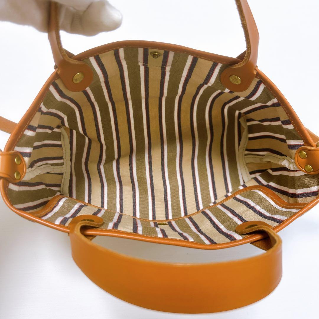 未使用級✨イルビゾンテ✨トートバッグ ショルダー 2way マルチストライプ