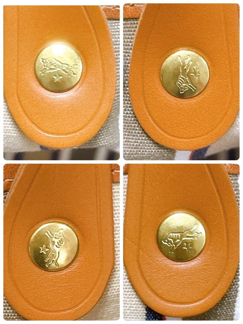 未使用級✨イルビゾンテ✨トートバッグ ショルダー 2way マルチストライプ