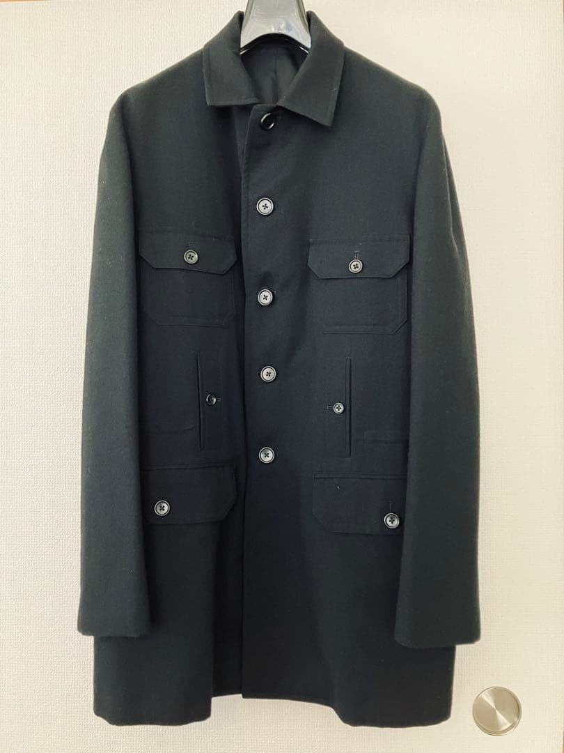 Y’s for men ウール　ハーフコート　カバーオール