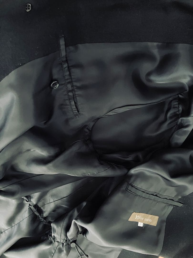 Y’s for men ウール　ハーフコート　カバーオール