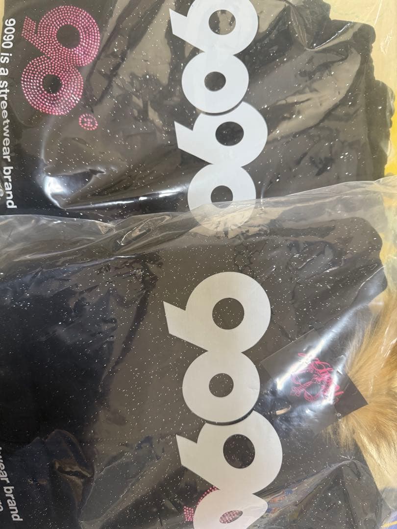 新品未使用　9090girl セットアップ　90 Logo Glitter 　M