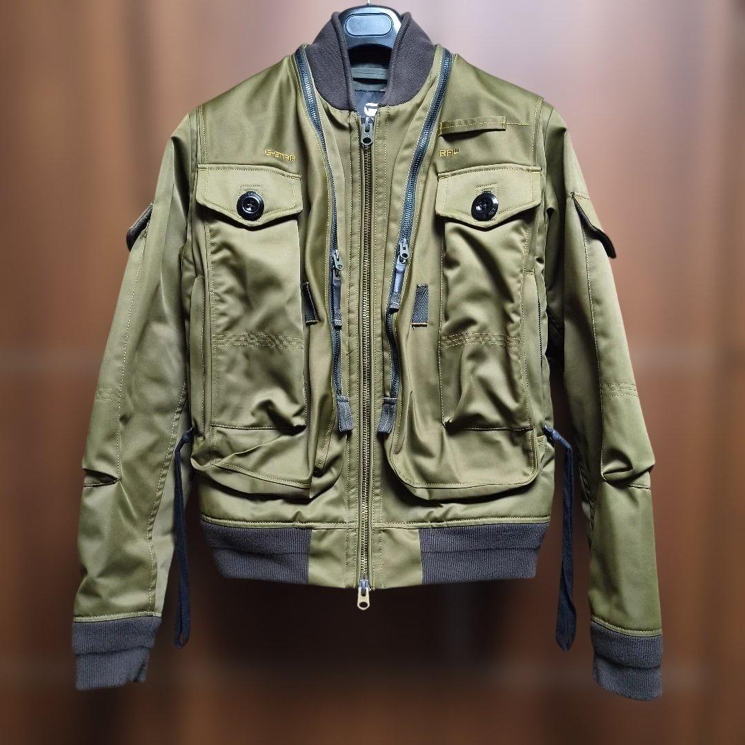 G-Star RAW MA-1 フライトジャケット オリーブ