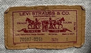 80s LEVI'S USA製 アシッド ウォッシュ Gジャン グレー ブラック