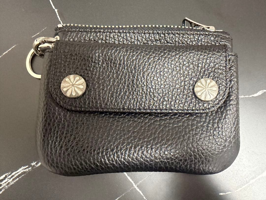 LOMEI LEATHER WORKS ジッパーコンパクト ウォレットチェーン