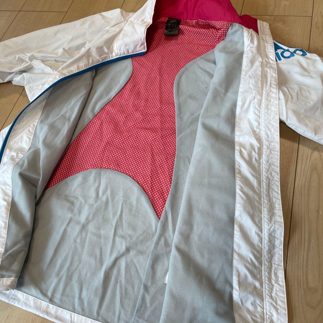 アディダス adidas ウインドブレーカー 上　下2セット。34
