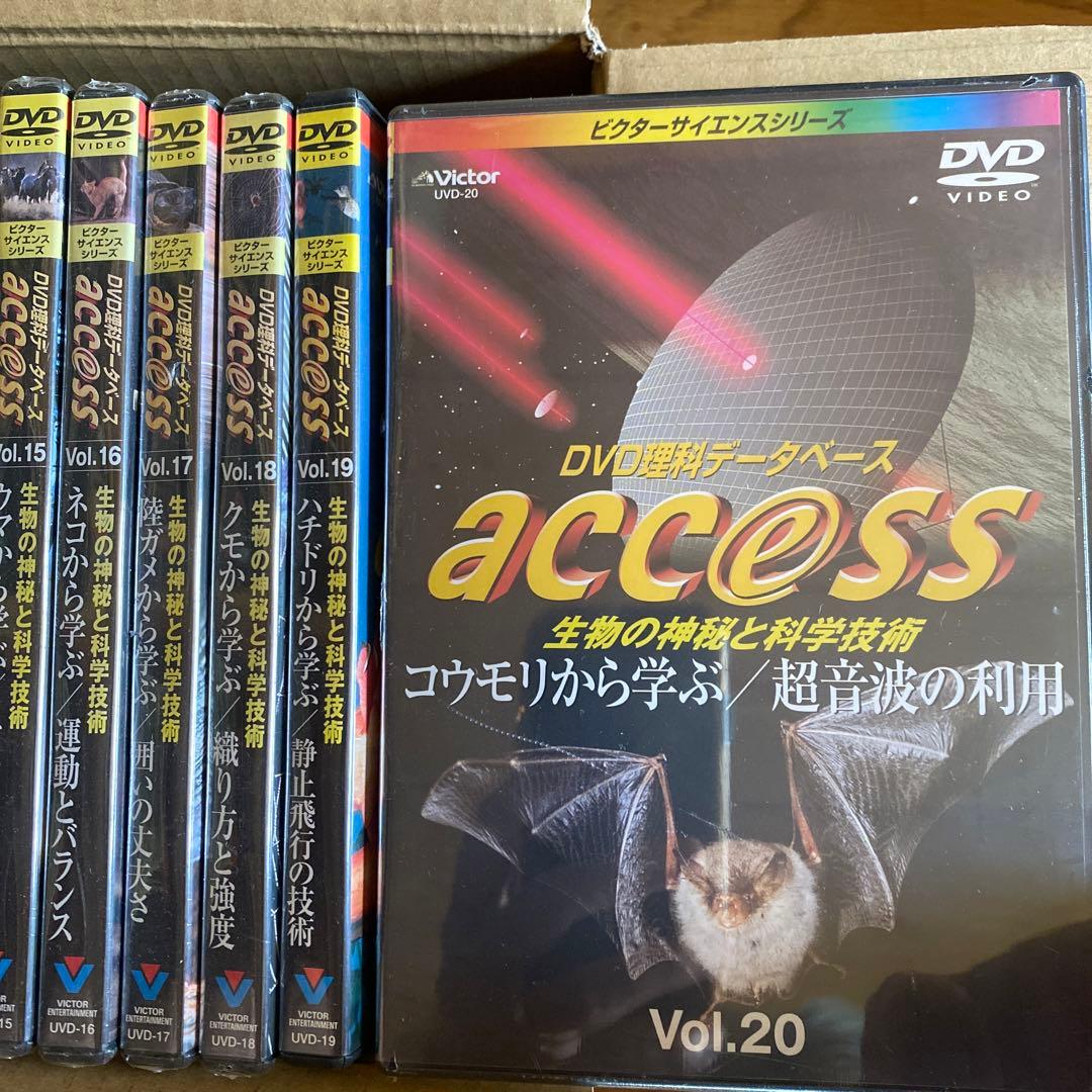 「生物の神秘と科学技術」 セル版DVD 全20巻セット