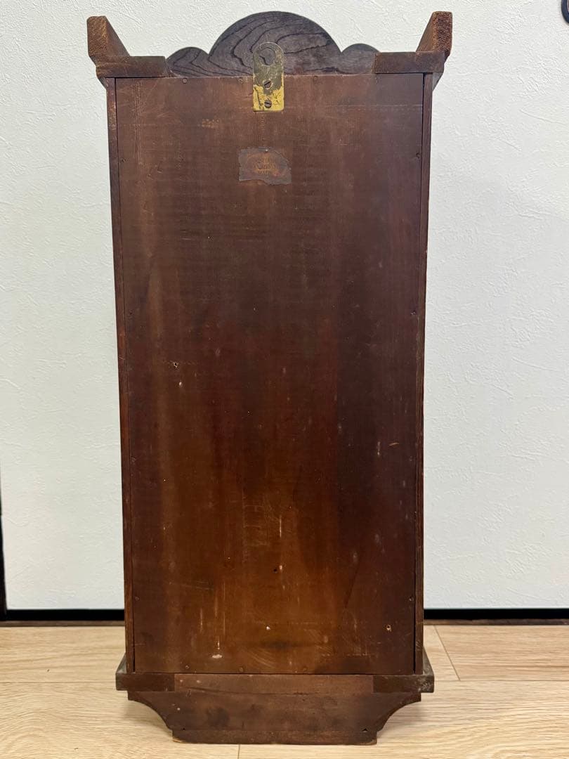 愛知時計　レトロ　ボンボン時計　壁掛け時計　ゼンマイ時計