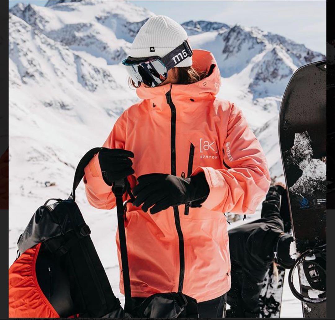 Burton [ak] ピンクジャケット 3L スノーボードウェア バートンak