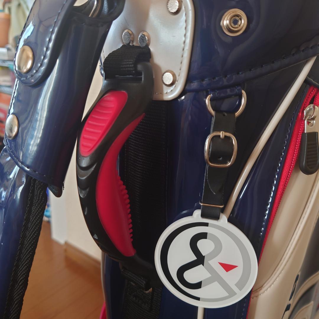 and per se キャディバッグ ネイビー限定