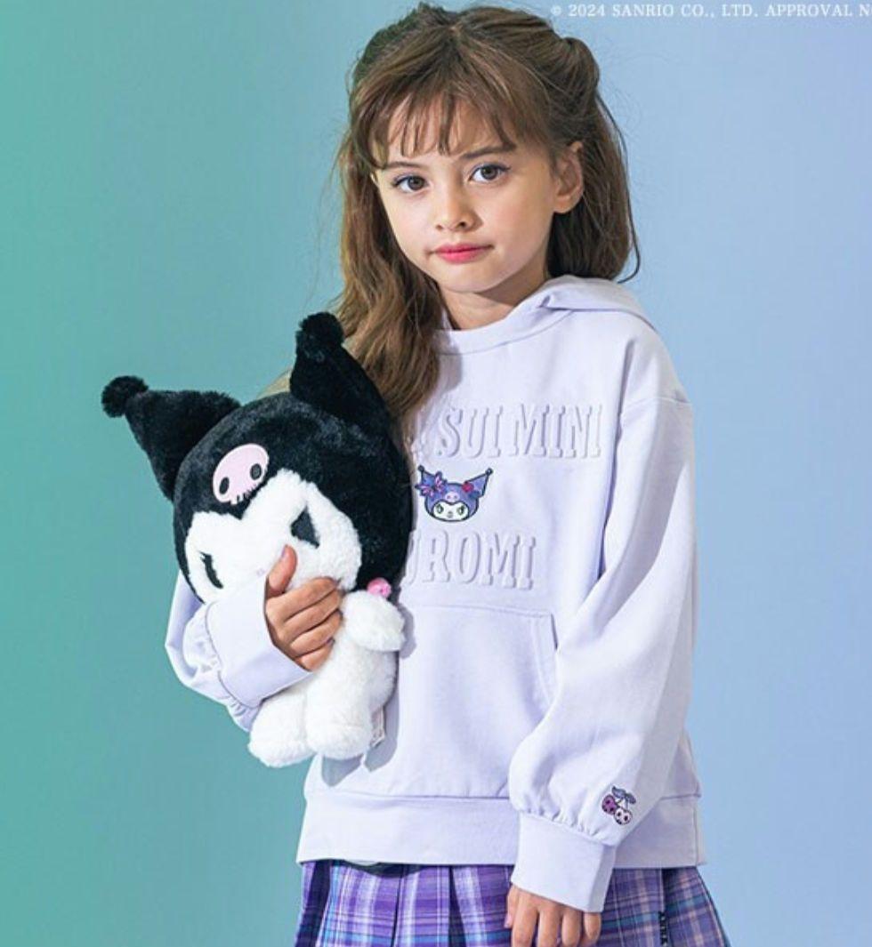 新品・未使用　アナスイミニ＊120 クロミ フード付きトレーナー