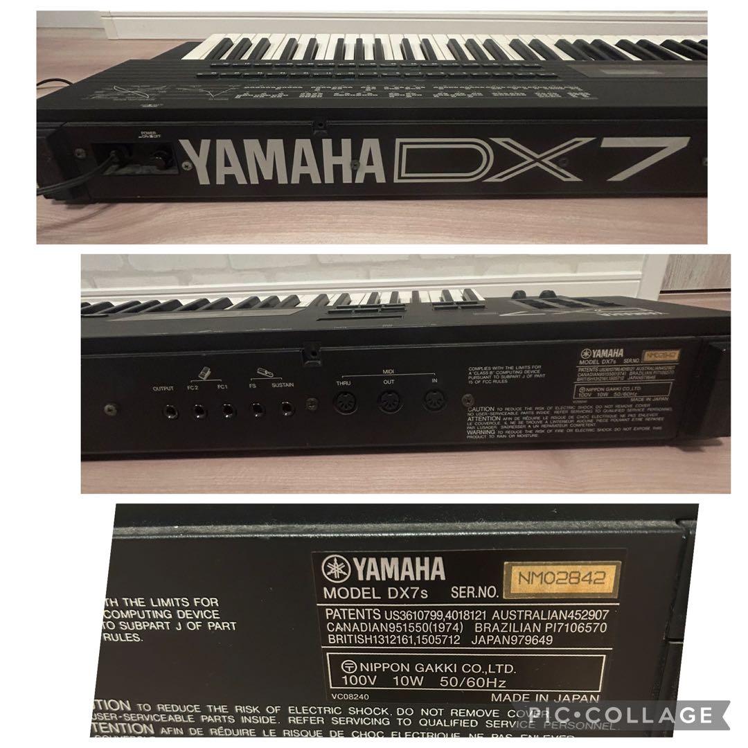 YAMAHA ヤマハ DX7s シンセサイザー 往年の名器 DX7S 完動品