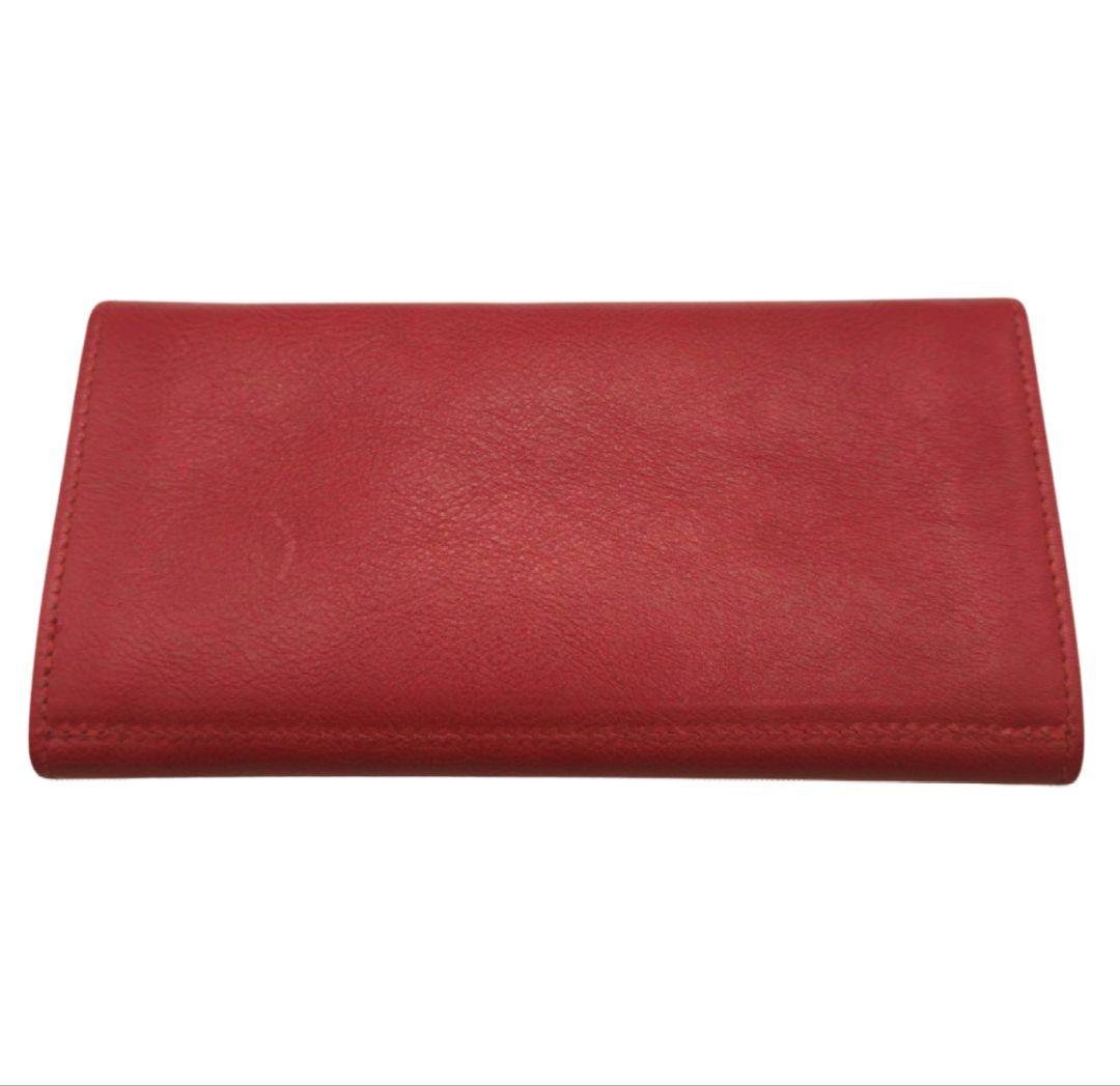 イルビゾンテ 長財布 SCW009 ROSSO 赤 レザー 新品未使用 正規品