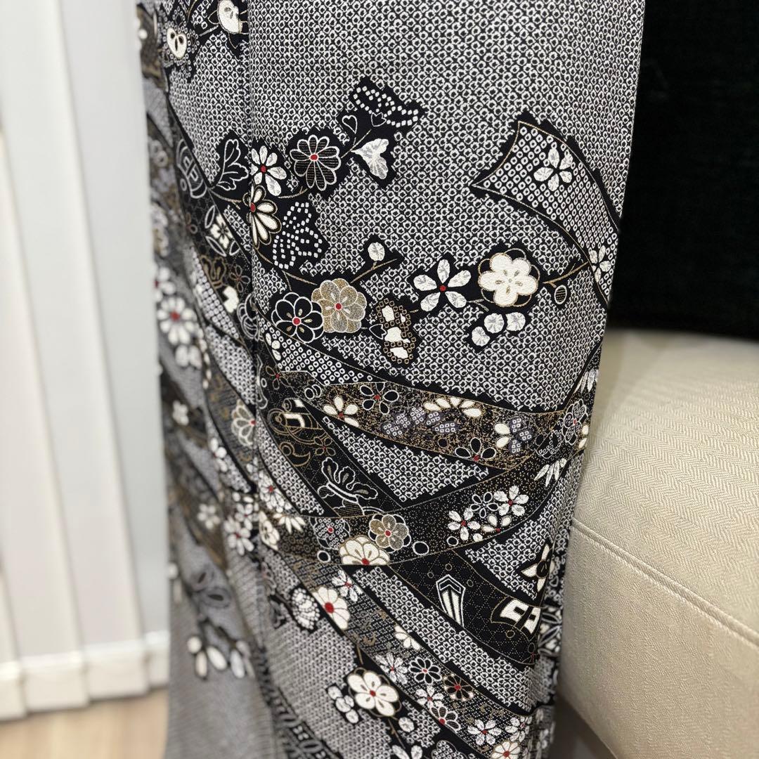 訪問着　フルセット　着物　帯　帯締め　帯締め