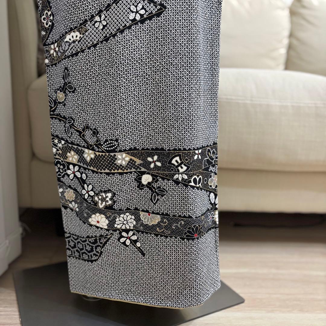 訪問着　フルセット　着物　帯　帯締め　帯締め