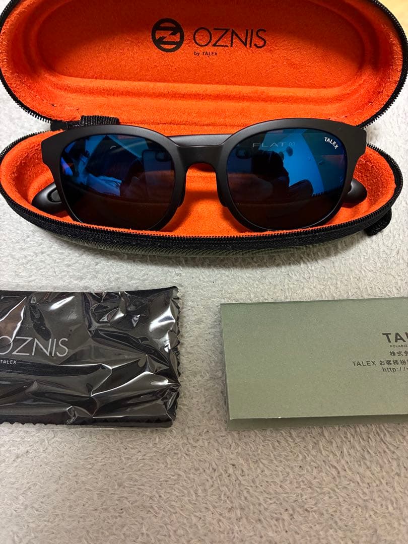 OZNIS FLAT 03 サングラス ブルーミラー TALEX タレックス