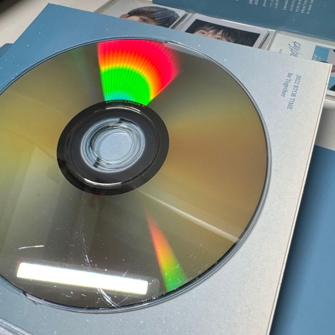 btob be together dvd トレカ ポラロイド付き