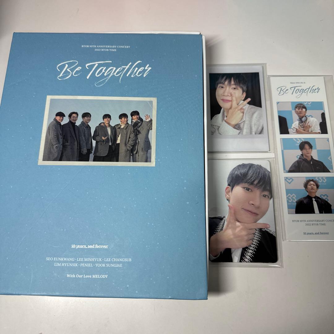 btob be together dvd トレカ ポラロイド付き