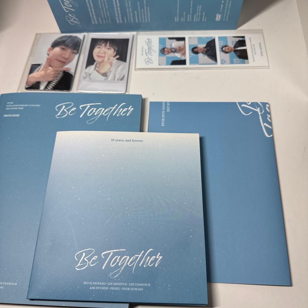 btob be together dvd トレカ ポラロイド付き