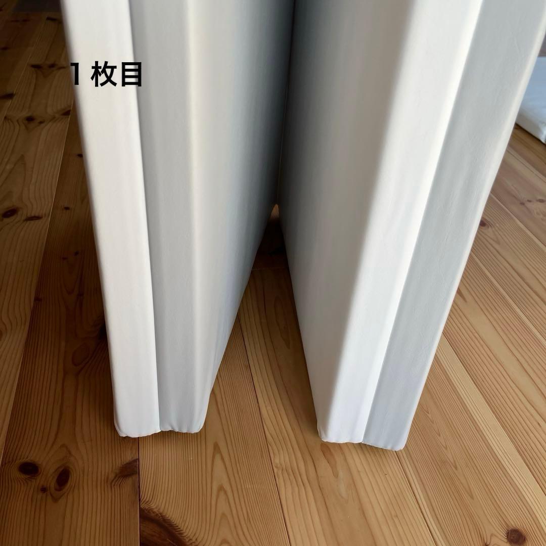 【値下げ中／２枚セット】プレイマット120×160×4cm２枚　厚手折りたたみ