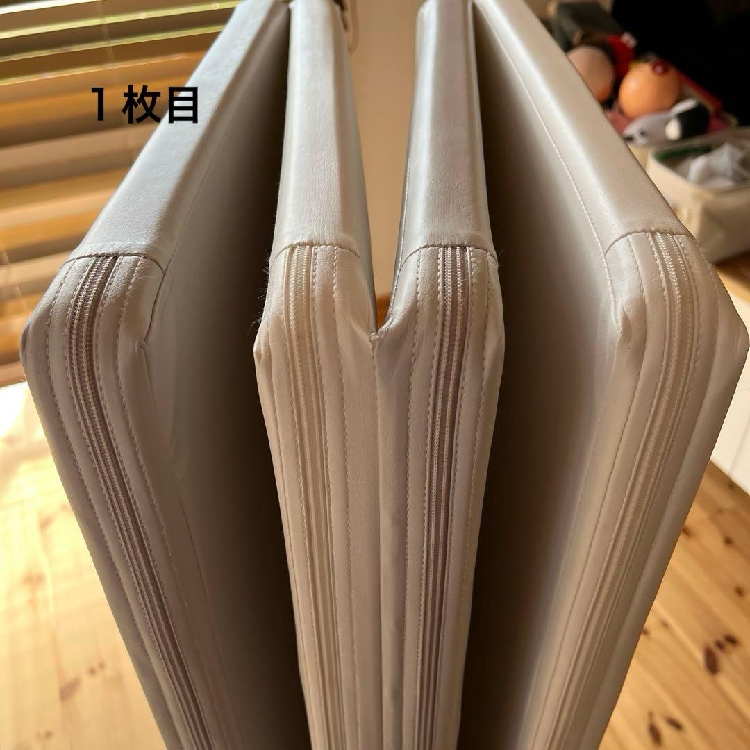 【値下げ中／２枚セット】プレイマット120×160×4cm２枚　厚手折りたたみ