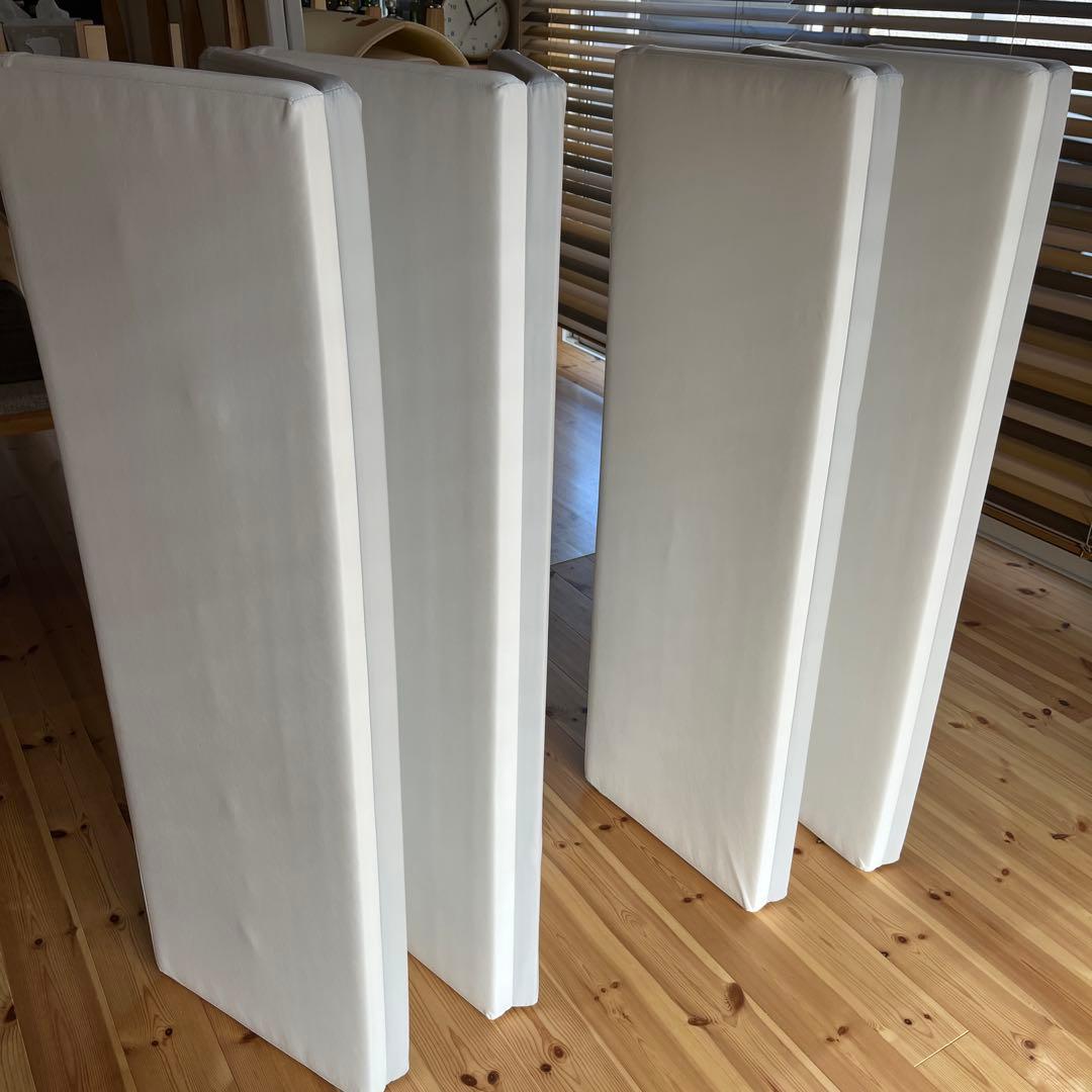 【値下げ中／２枚セット】プレイマット120×160×4cm２枚　厚手折りたたみ