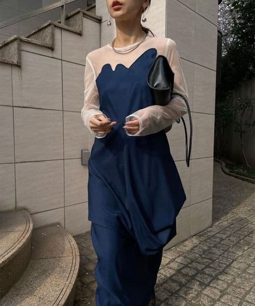 DEFORMATION DOCKING DRESS　ameri vintage