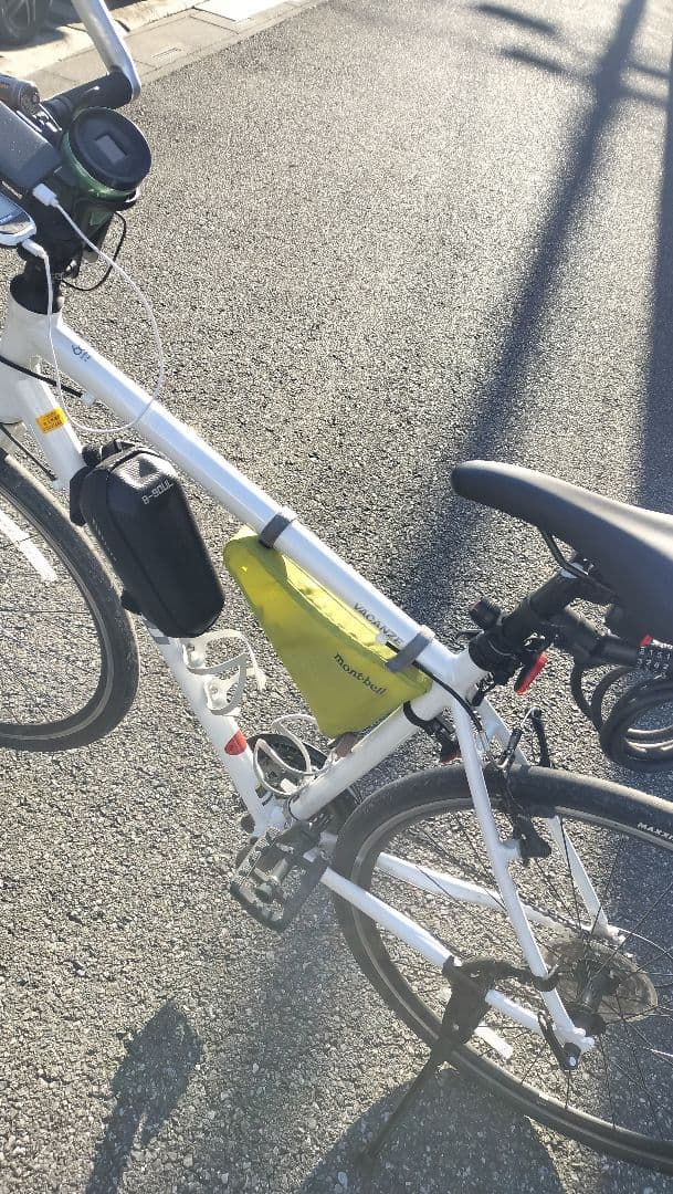 NESTOスポーツバイク ホワイト DETONATORタイヤ700✖32c