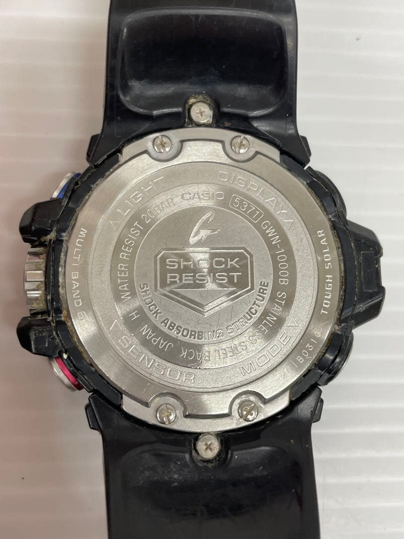 時計 knmen154-0672 G-SHOCK MASTER GWN-1000B