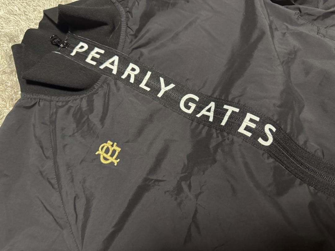 ポメリン 　PEARLY GATES ブラック　フルジップジャケット