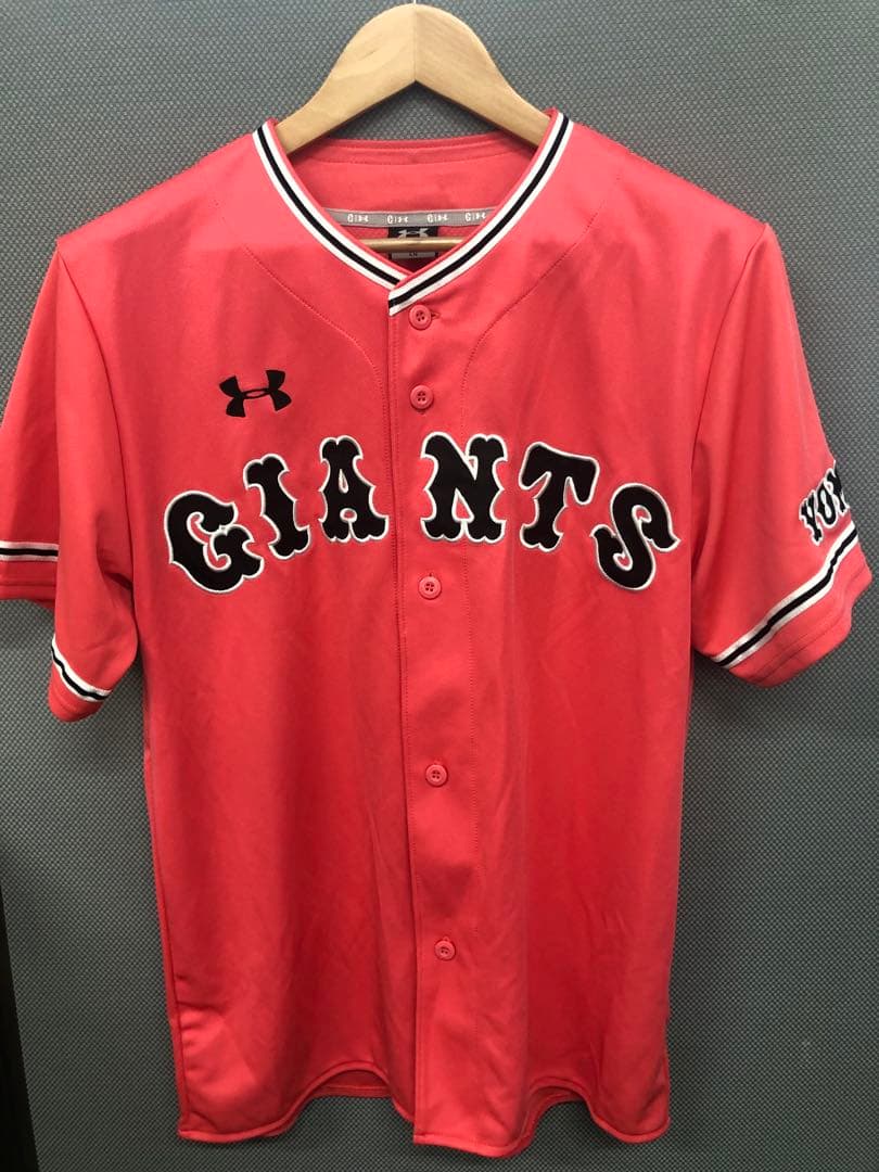 読売ジャイアンツ　レプリカユニフォーム　アンダーアーマー　限定カラーピンク　8