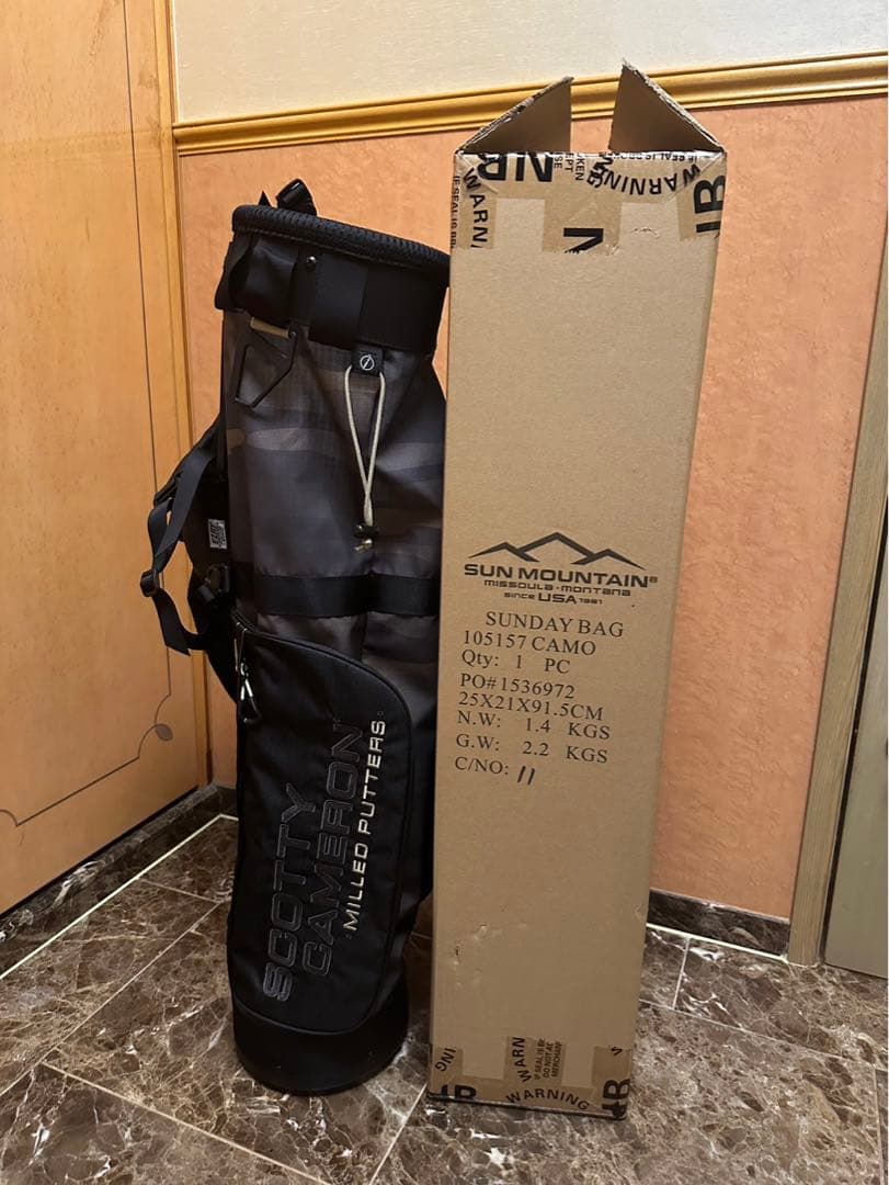 ゴルフバッグ・キャディバッグ scotty cameron Sunday bag camo