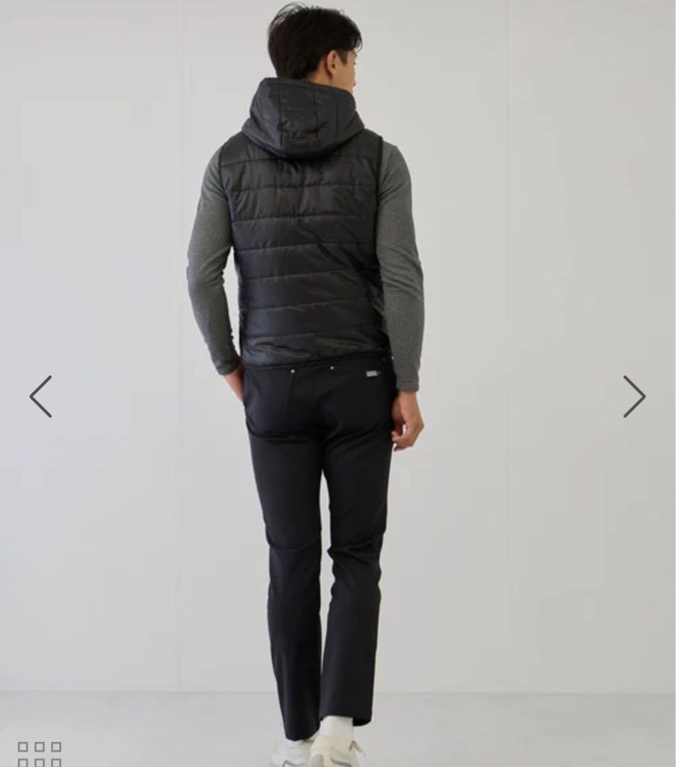 【新品未使用】Jun & Ropé タフタ中わた入りベスト/撥水・軽量