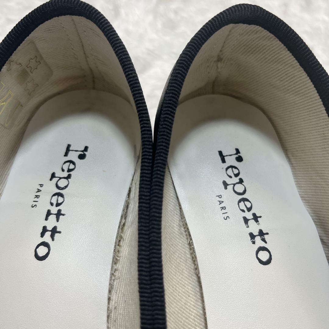 レア✨レペット Repetto サンドリオン バレエシューズ　ブラック レザー