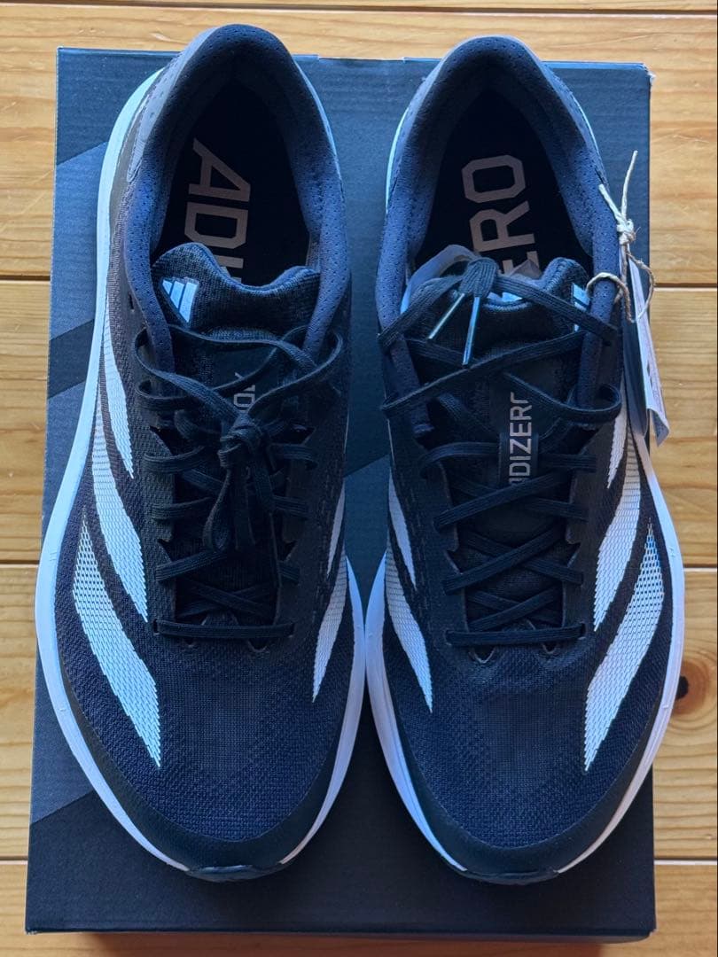 Adidas Adizero SL2 ワイド ブラック/ホワイト