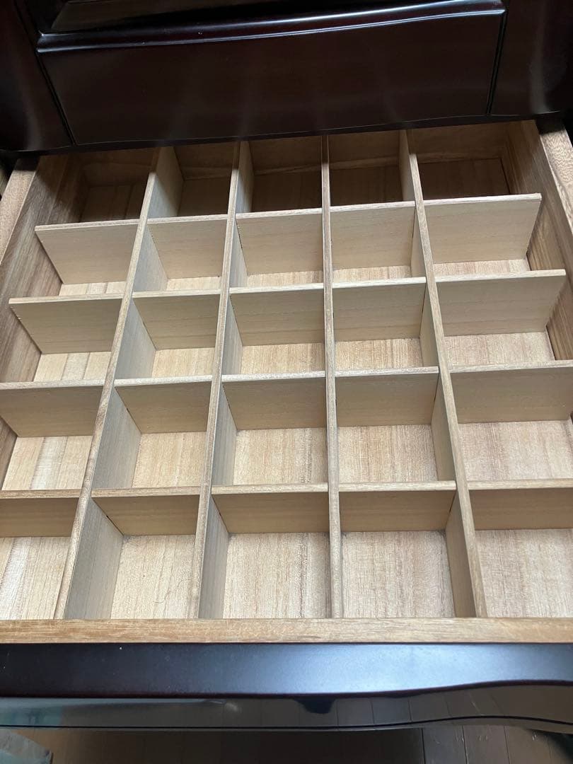 府中家具　最高級整理ダンス　紫檀　桐　婚礼家具　チェスト　5段