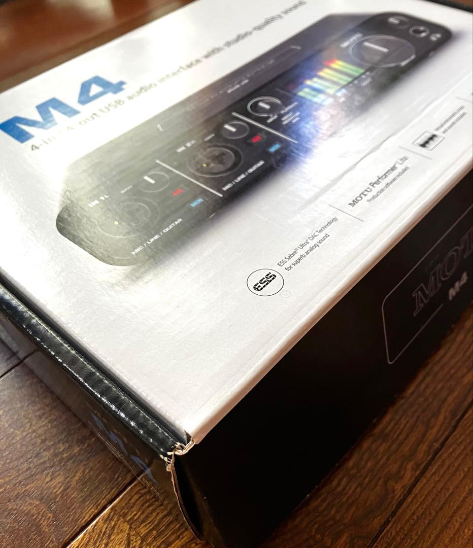 MOTU M4 オーディオインターフェイス　訳あり
