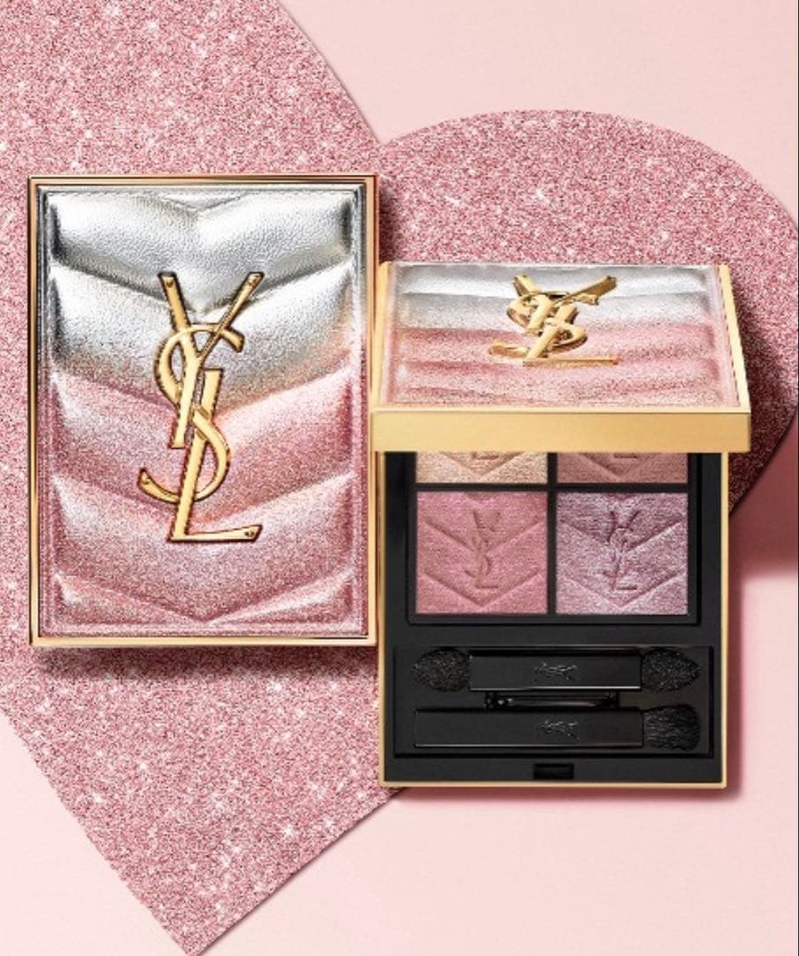 新品！イヴ・サンローラン　クチュールミニクラッチ　126 スパークリングラスト