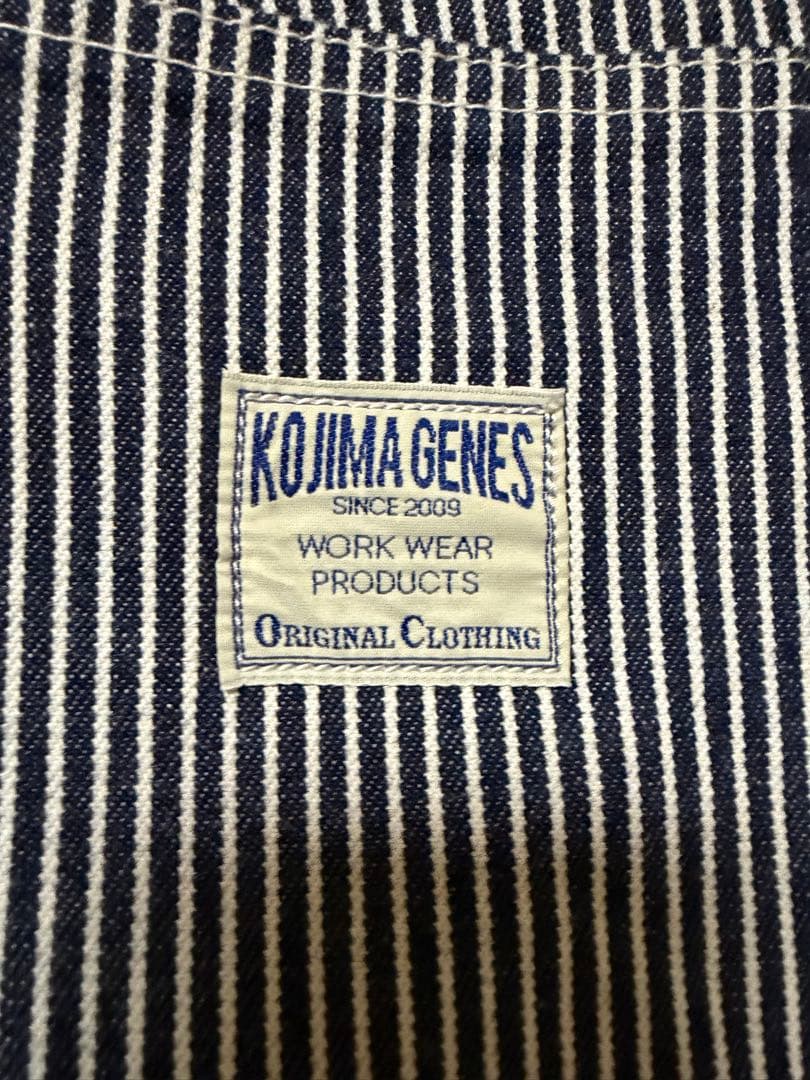 KOJIMA GENES ストライプ ワークパンツ34インチ